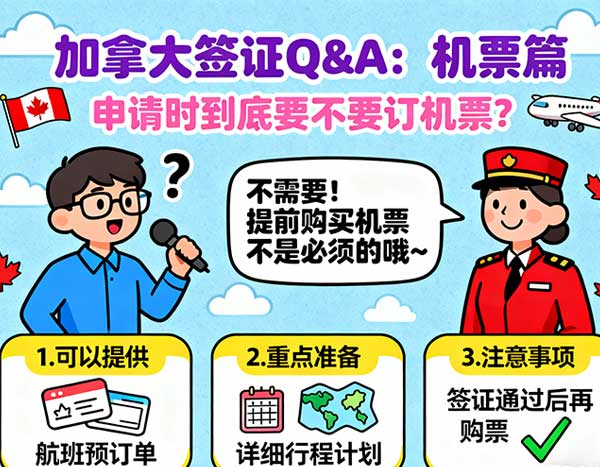 申请签证时是否需要机票